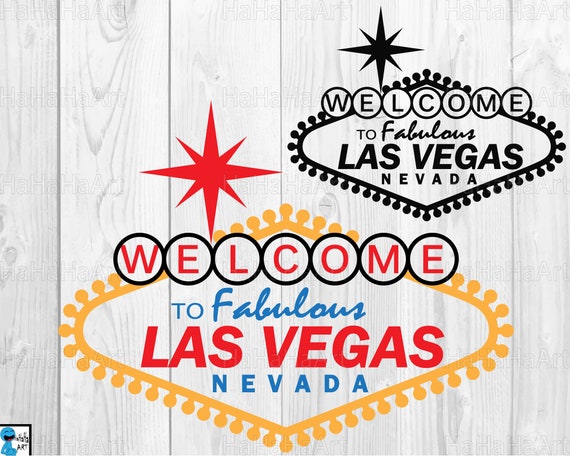 Nevada State Clipart-welcome las vegas nevada sign