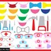 Doctor Props Clipart PDF JPG Digital Graphic Design - Etsy