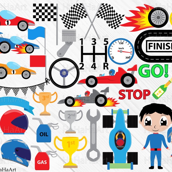 Race Car V1 - Clipart / Cutting Files svg png jpg eps digital graphic design Instant Download popular monogram diy cut 00079c