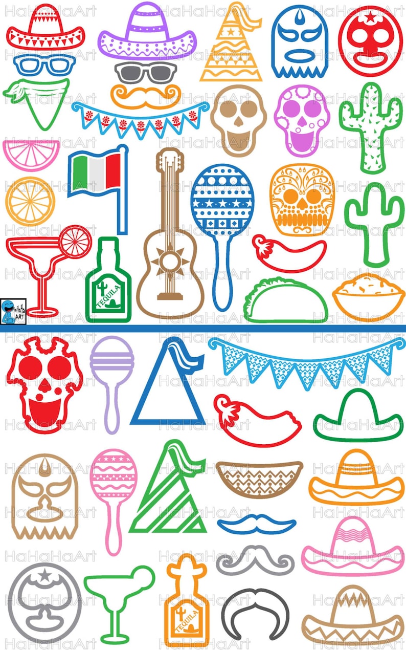 Download Cool Fiesta Monogram Color Cutting Files Svg Png Jpg Eps ...