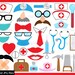 Doctor Props Clipart PDF JPG Digital Graphic Design - Etsy