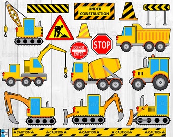 Download Excavator svg file | Etsy