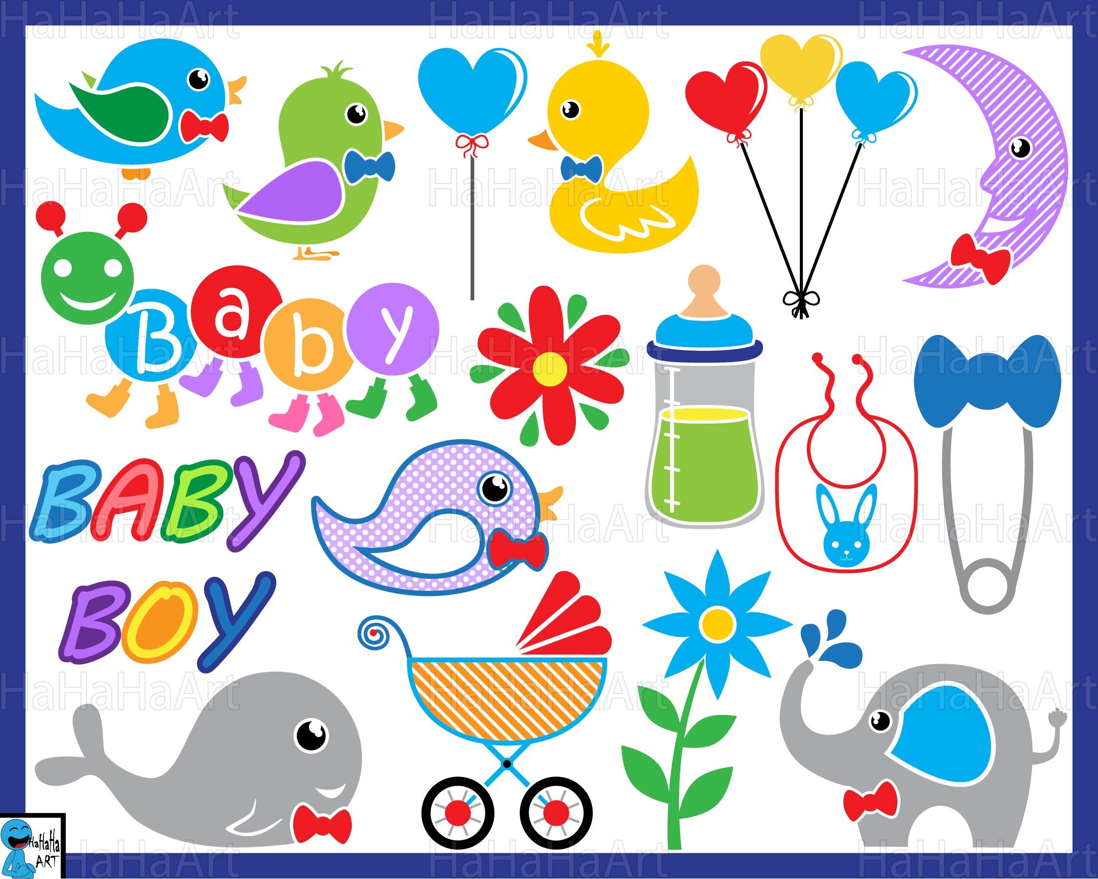 Download Baby Boy Toys monogram Clipart / Cutting Files svg png jpg | Etsy