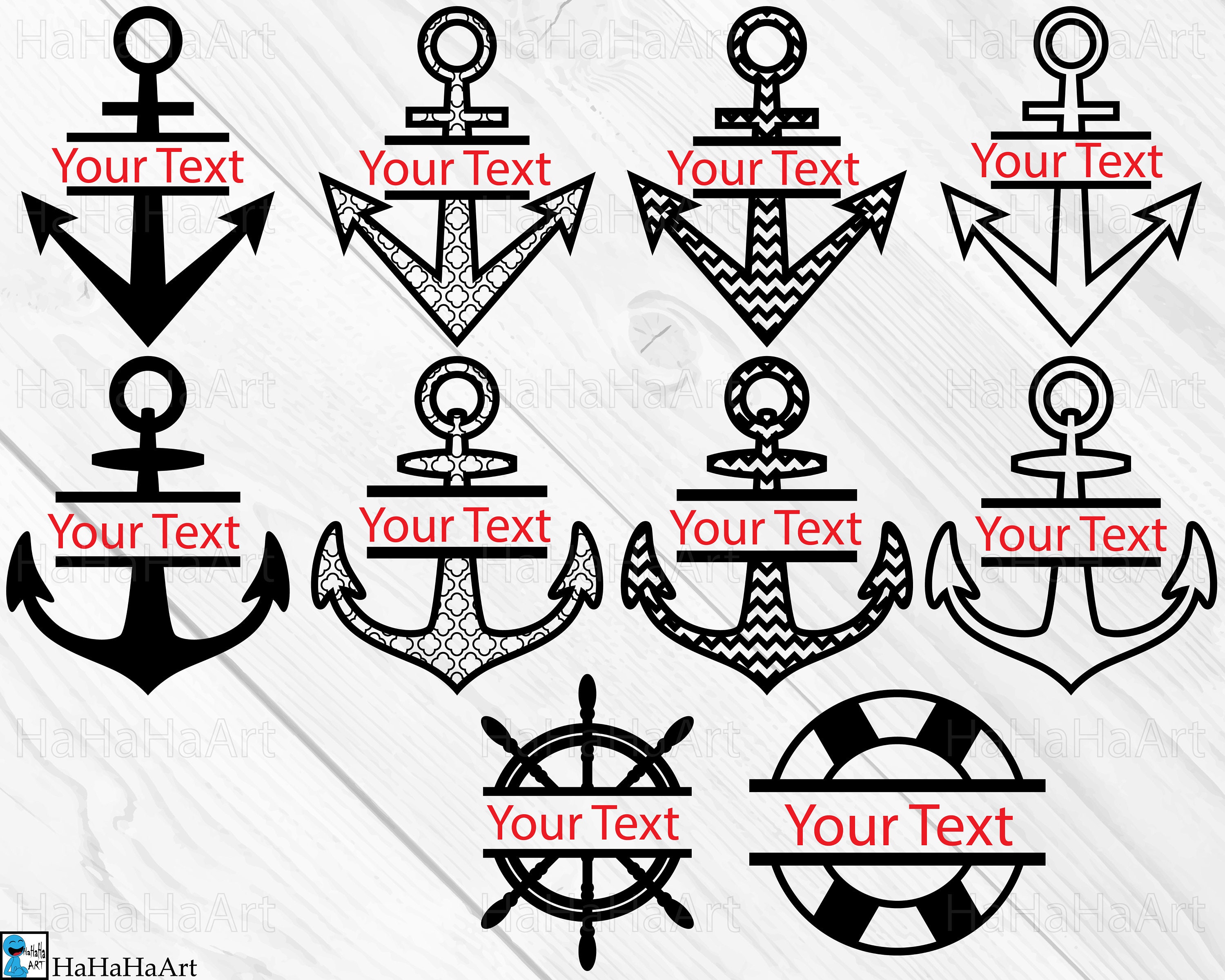 Download Split Anchor Clipart / Cutting Files svg png jpg dxf eps ...