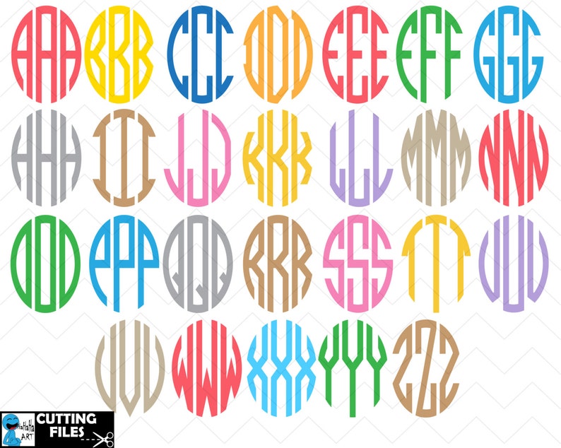 Download Clip Art Design Files Stretched Monogram Alphabet V1 00062c Personal And Commercial Use Cutting Files Svg Vinyl Cut Instant Download Dxf Eps Art Collectibles
