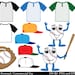 Baseball Set Clipart - Digital Clip Art Graphics, Personal, Commercial ...