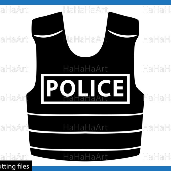 Police Vest - Digital Cutting files SVG DXF Png Jpg Graphic Design Instant Download Personal Commercial Use  sheriff (00926c)