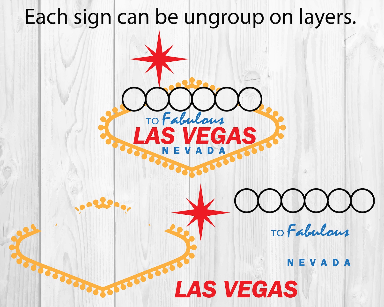 Editable Blank Las Vegas Sign Template Editable Blank Las Vegas Sign Template