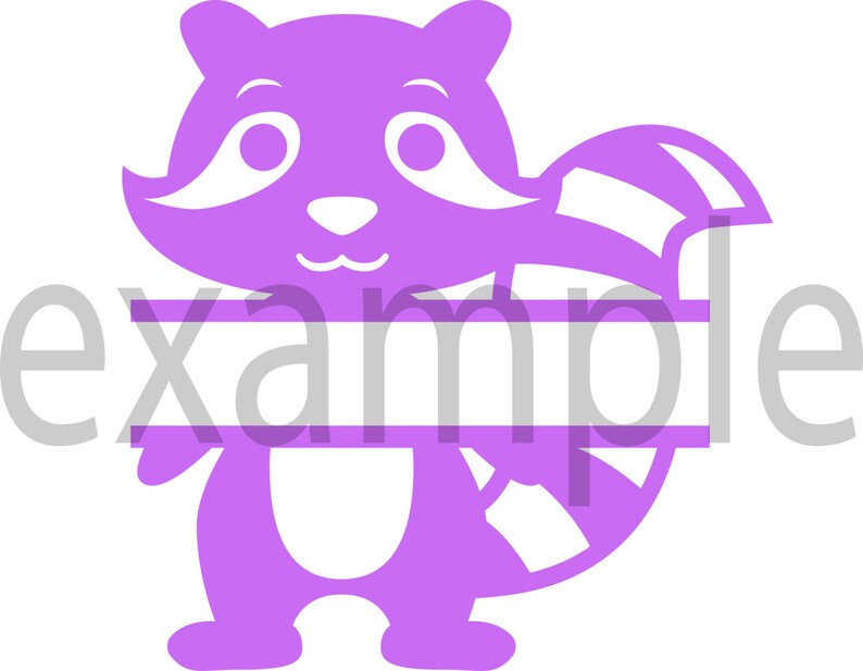Download Split Cute Forest Animals Monogram Digital Cutting files ...
