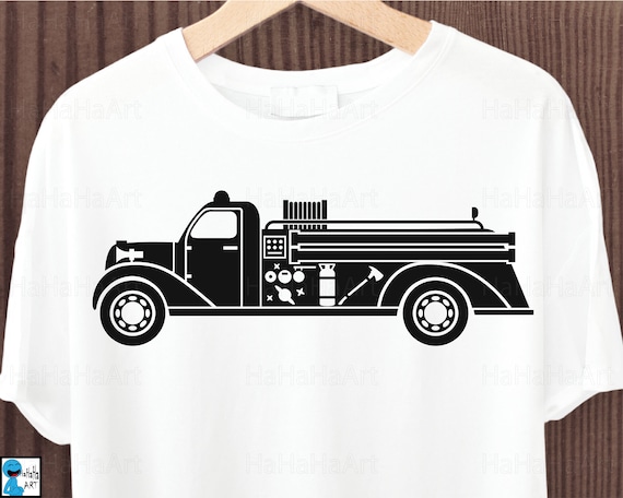 Free Free 318 Vintage Fire Truck Svg SVG PNG EPS DXF File