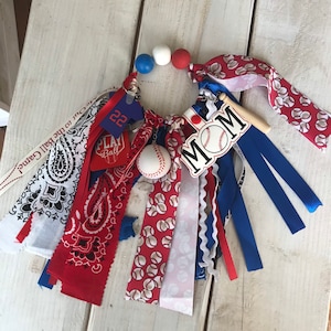 Personalized bog bag tassel/keychain, baseball bogg bag tassel, Bogg Bag accessory