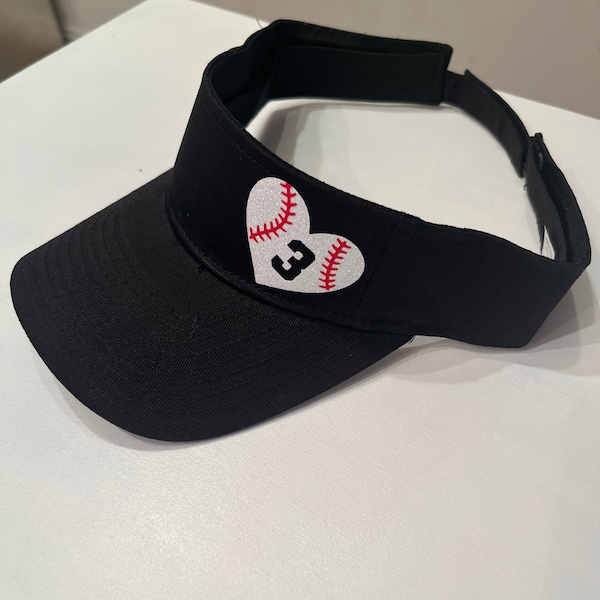 Softball Visors Etsy