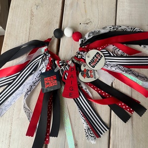 Cheer Bogg Bag tassle, Bogg Bag keychain, customized colors bag cheerleading,mom, cheer mom, bogg bag, personalized bogg bag keychain/tassle