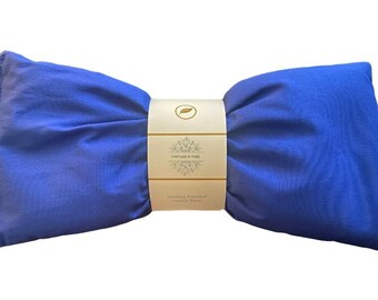 Lavender Flax Seed Herbal Pack: Hot Cold Therapy, Eye Pillow