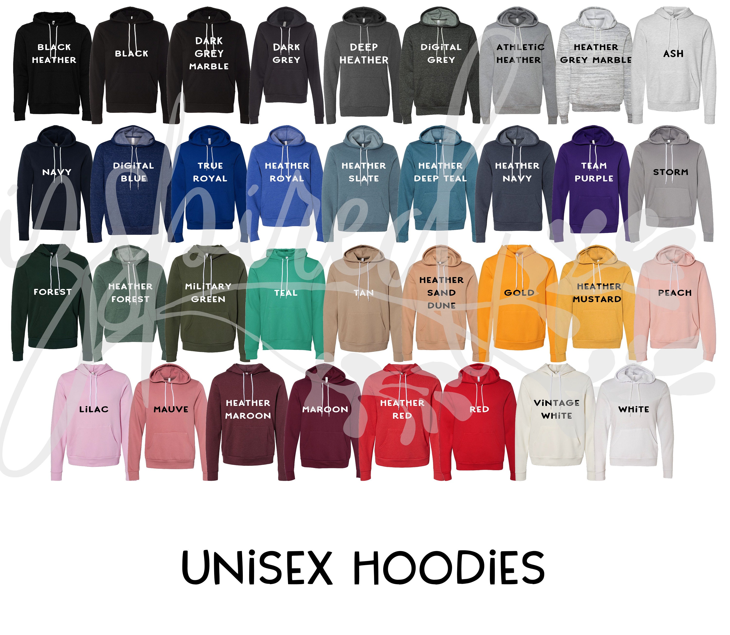 bella canvas hoodie