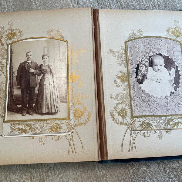 Vintage Photo Album 1800s