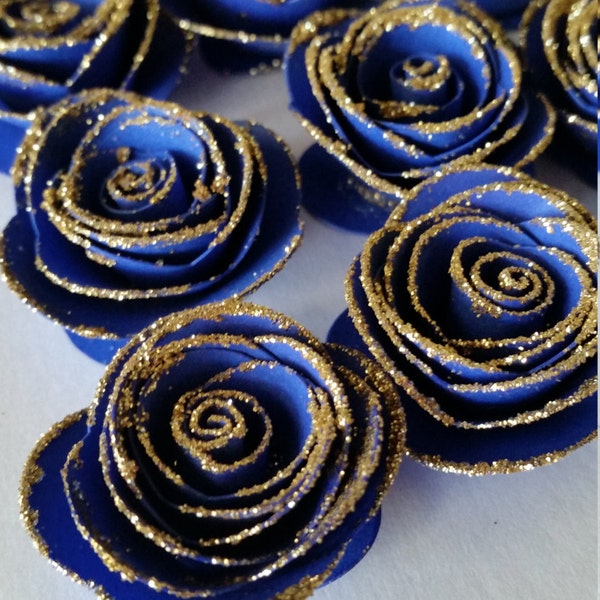 Blue and Gold Party Decorations - Etsy