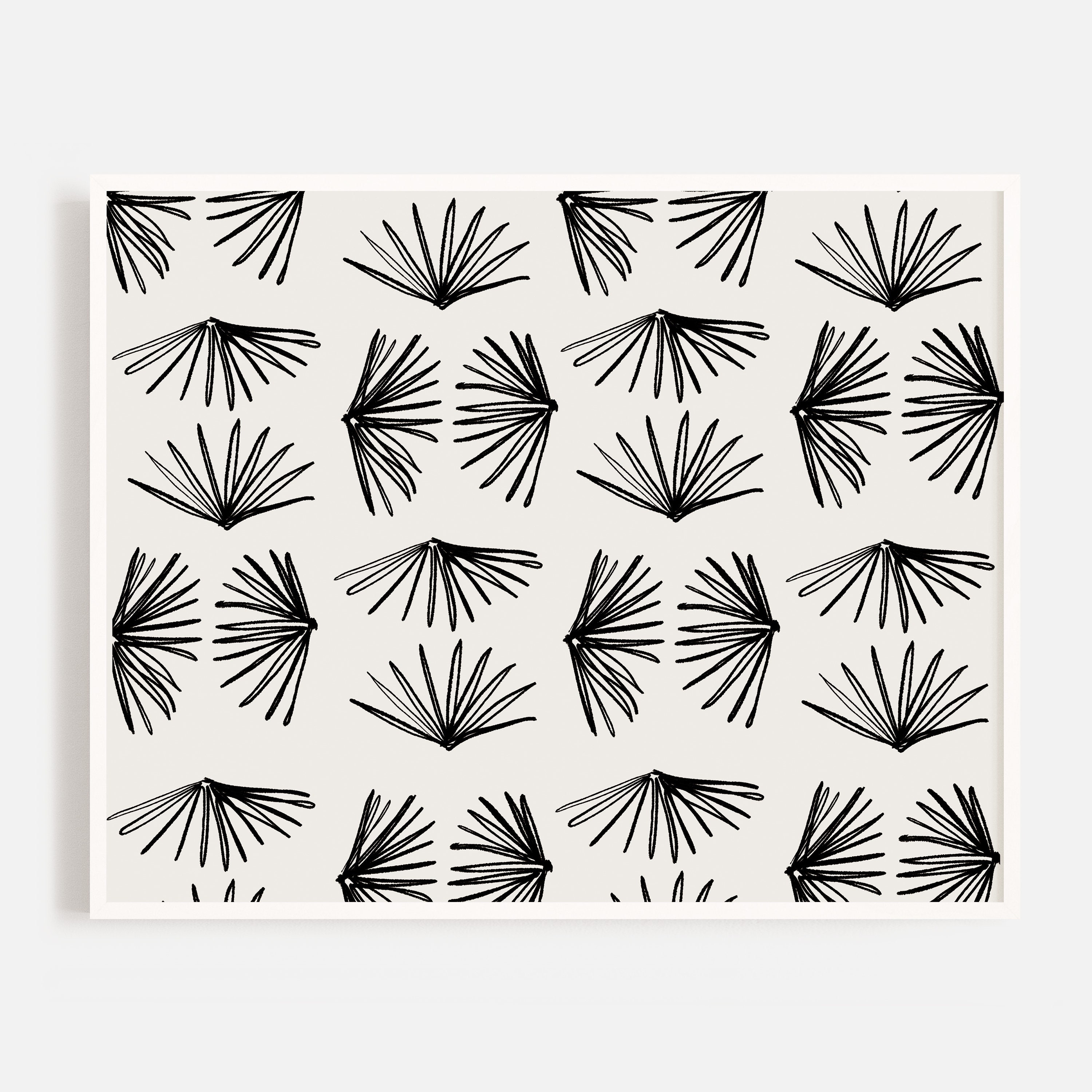 Geometric Black Wall Art Printable Print Scandinavian Pine Etsy