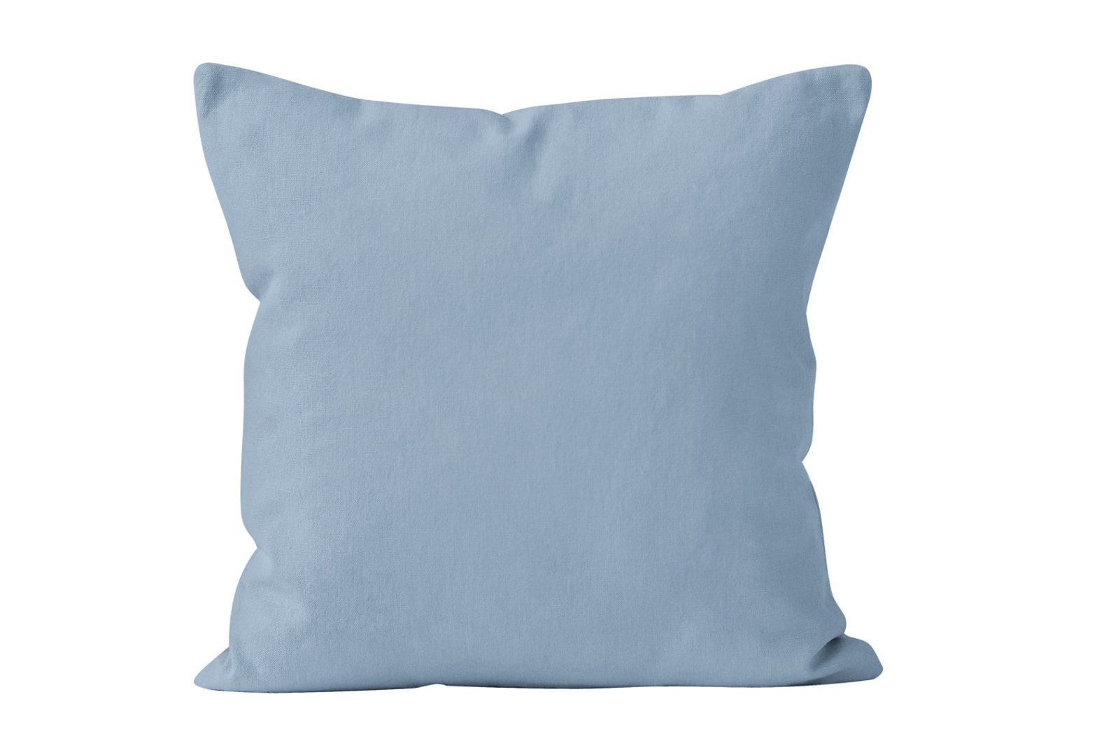 Pastel Blue Pillow Cover Powder Blue Pillow Cover Baby Blue Etsy