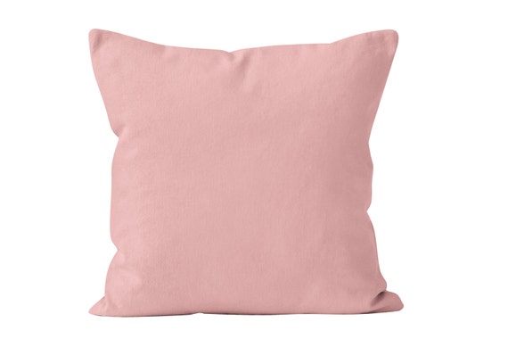 Blush Pink Pillow Cover Neutral Pink Pillow Cover Light Etsy