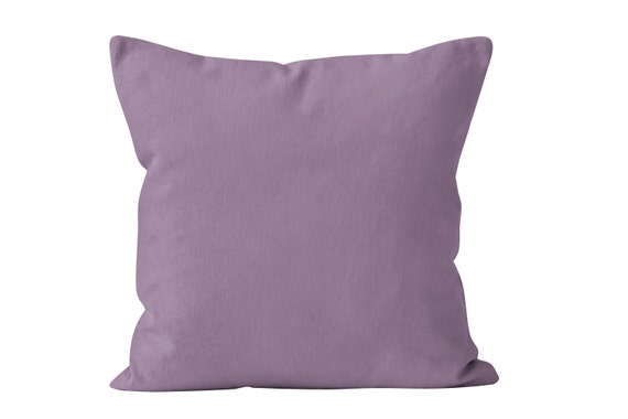 Housse De Coussin Mauve