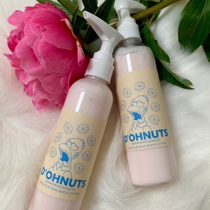 D'OHNUTS mmmmm donuts hand and body lotion 4 oz bottle homer love leeloo's fandom lotion image 2