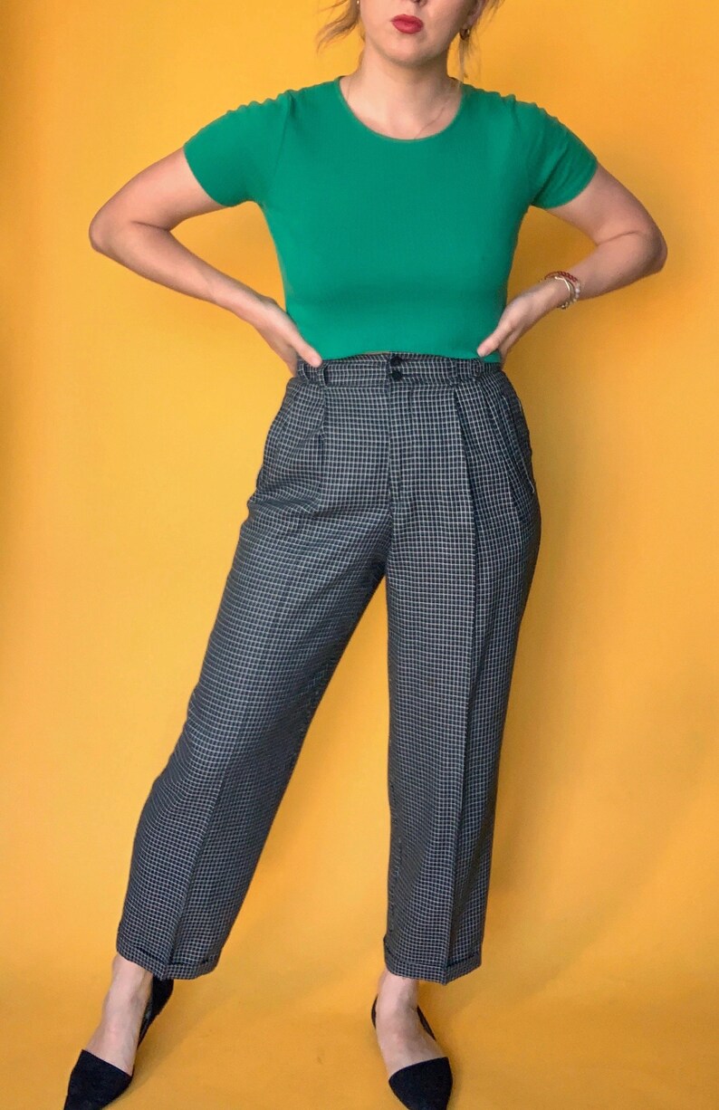 90s high waisted pants