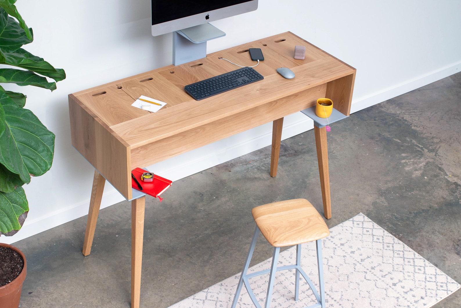 Standing Room Desk Minimalist Modern Standing Desk | Etsy