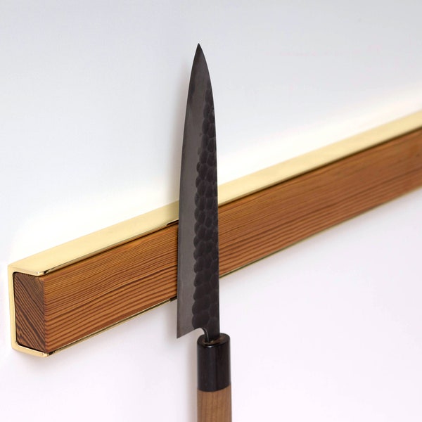 Soporte magnético para cuchillos - Barra de pared minimalista y moderna