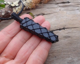 Collier de protection contre les CEM en tourmaline noire
