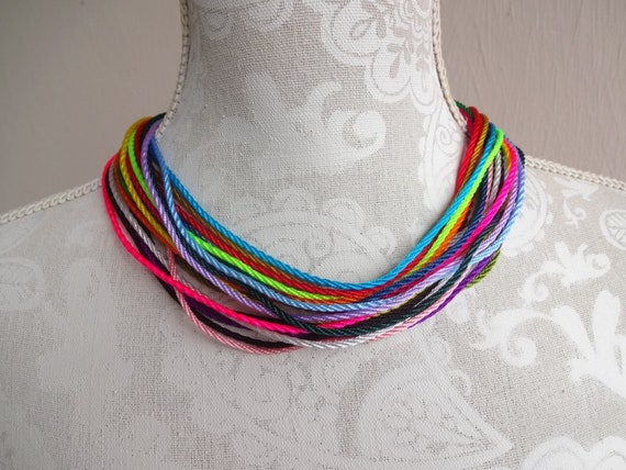 Pendant nylon cord, 21 colors of your choice, choker necklace cord, adjustable pendant waterproof cord, personalized Necklace Cord with Bail