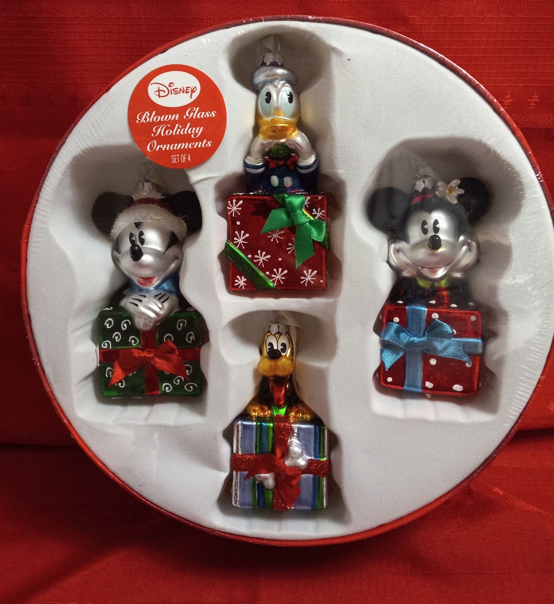 Vintage Disney Store Christmas Ornaments Etsy