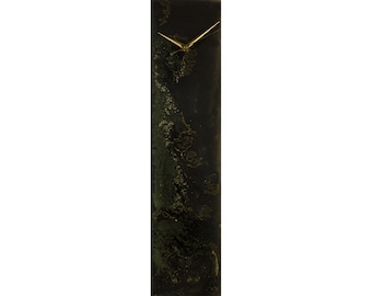 Industrial Wall Clock Gift for Him, Modern Home Decor Industrial Home Decor, Unique Glass Clock for Wall, Gift for Man, Unique Table Lamp
