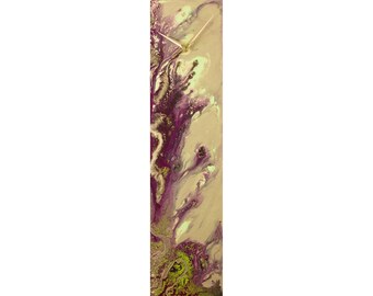 Modern Home Decor Purple Wall Clock for Kitchen or Bedside Table, Glass Clock for Wall Unique Home Decor, Housewarming Gift for New Home