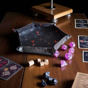 20 Sided Die D&D Logo Dice Tray