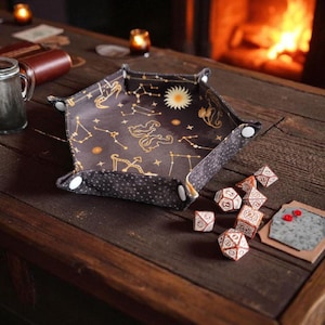 Zodiac D&D Dice Tray