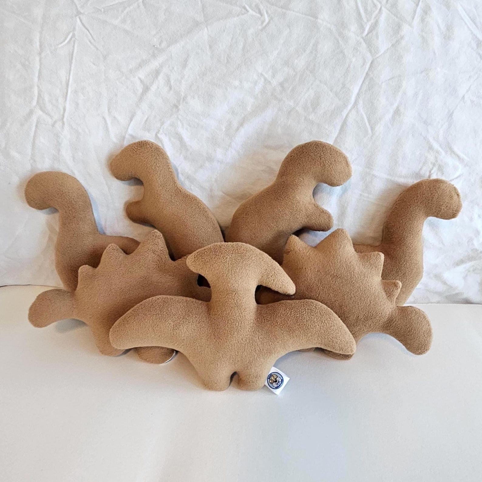 Dino Nuggie Plushies | Dinosaur Nugget Plush