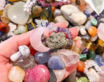 Top quality Lucky dip crystal confetti, crystal scoop, crystal and gems mix, bulk buy crystal mix