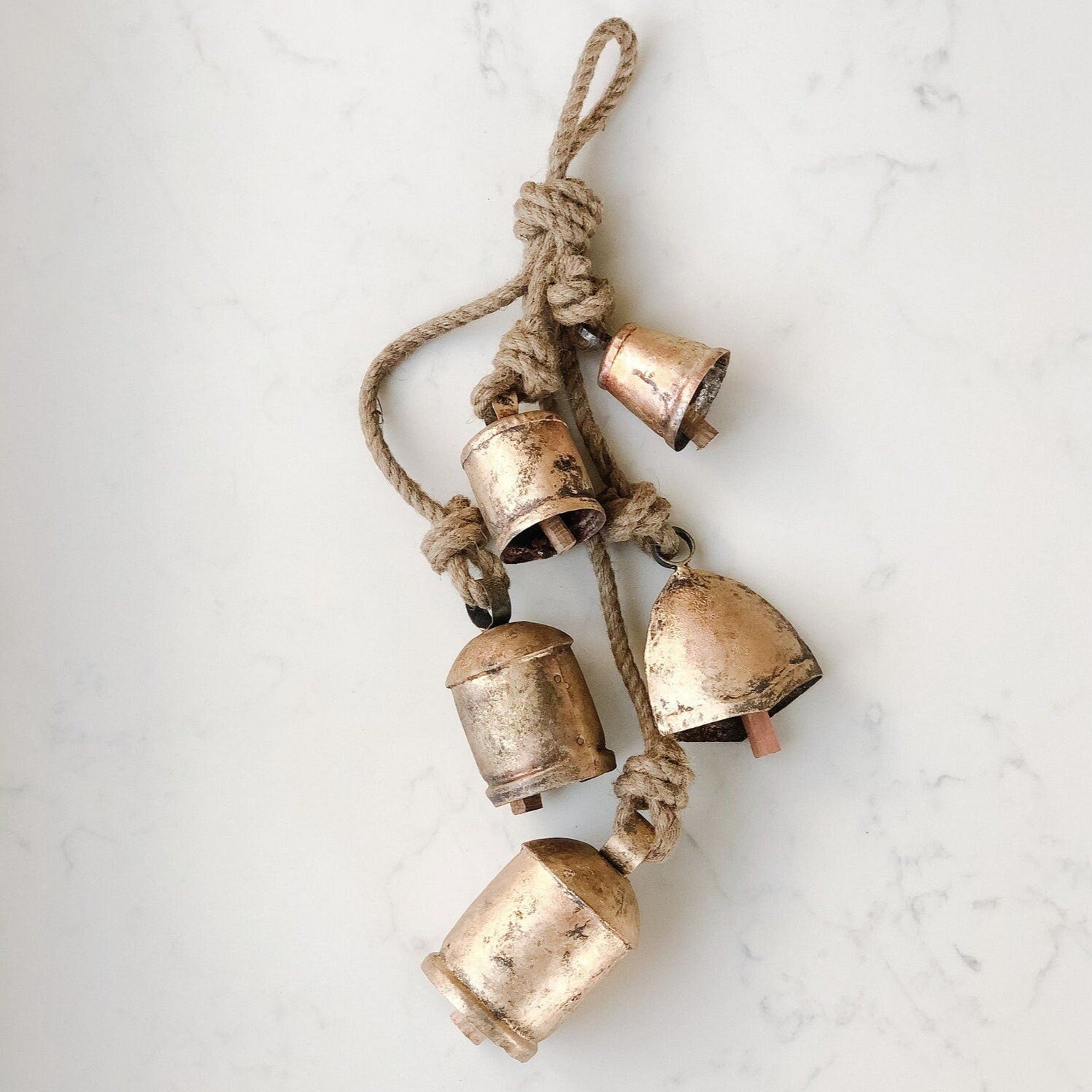 8 Brass Bells, Cow Bells, Cattle Bells, Wedding Bell Favors