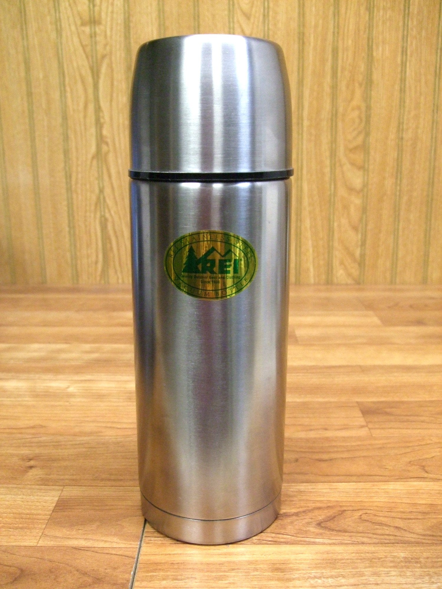 Aladdin Camouflage Camo Hunting Outdoors Thermos 1 Quart made in USA Vintage