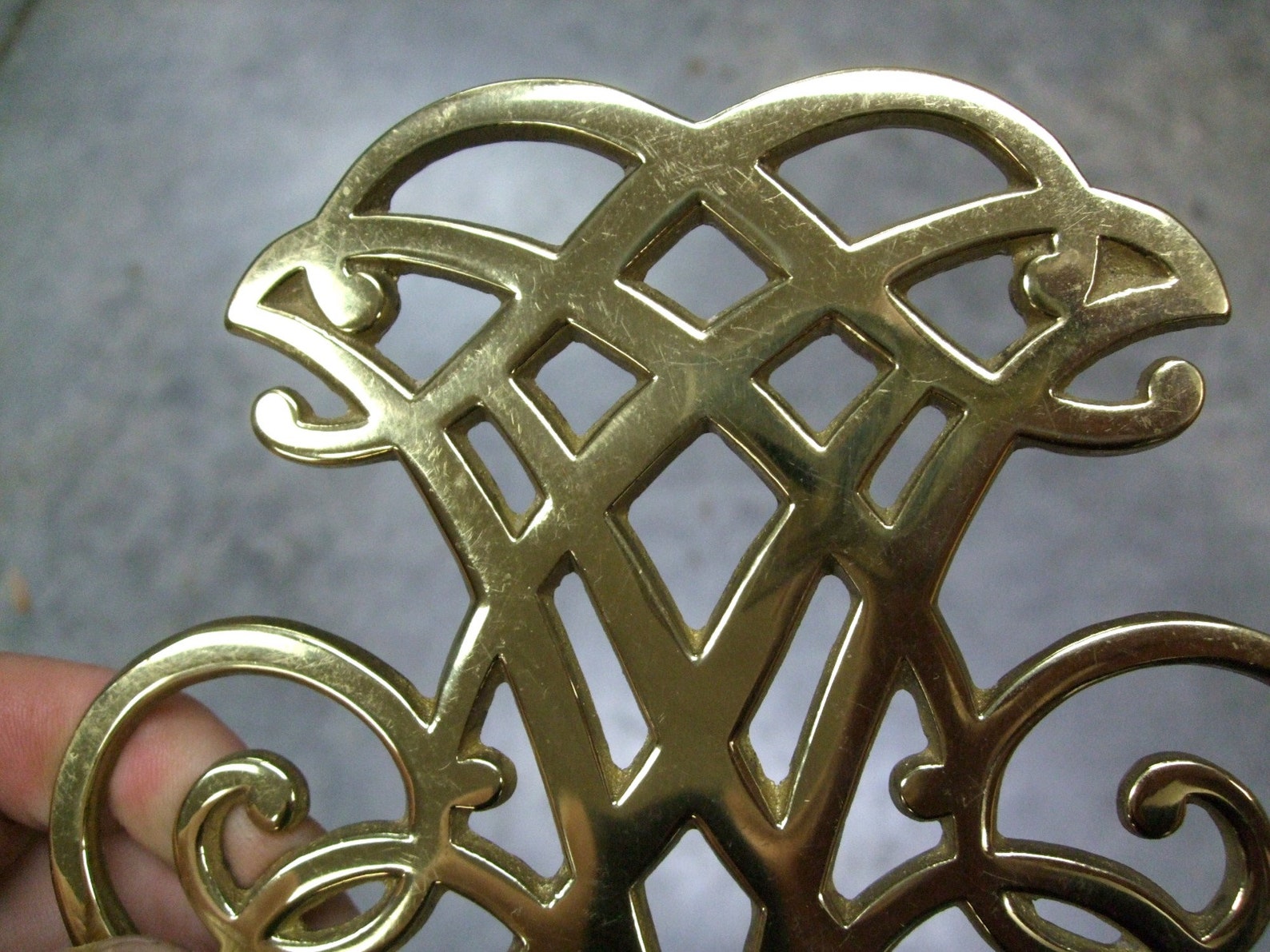 Thomas Jefferson Cipher Solid Lacquered Brass Trivet Etsy