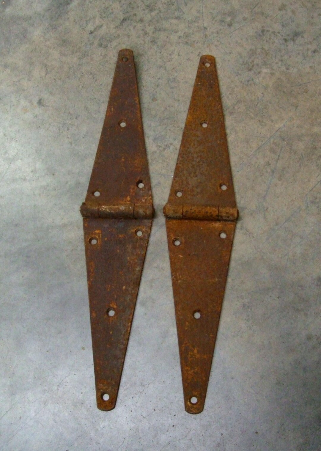 Pair strap hinges 20 inches long 4 barn chicken coop shed door