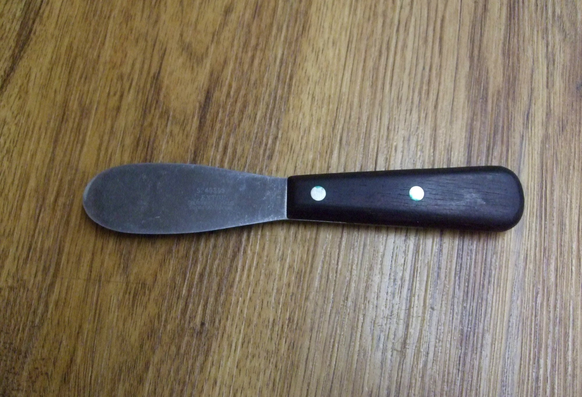 Vintage DEXTER Chef Knife 10” Blade 48910 Full Tang Wood Handle Southbridge  Mass