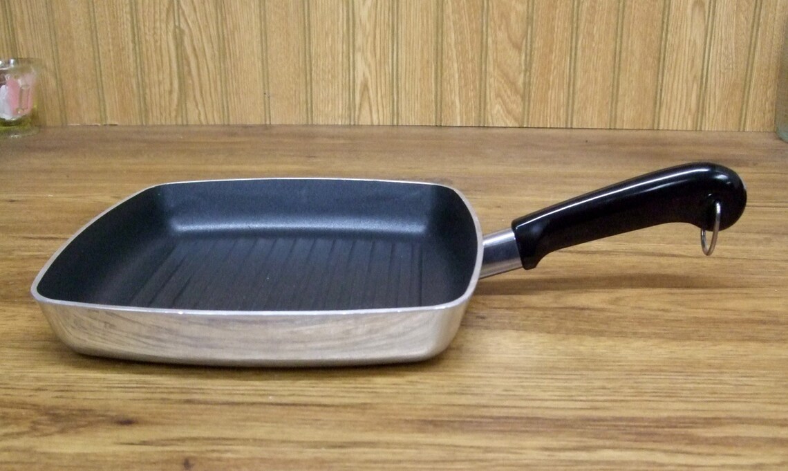 Revere Ware Teflon Griddle S972 Skillet Frying Pan Non Stick Etsy
