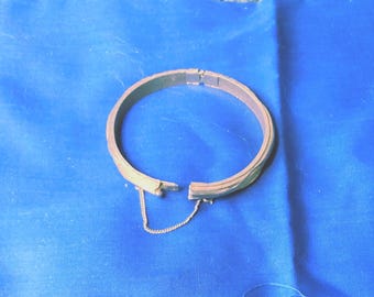 Trifari Vintage Bangle Hinged Bracelet