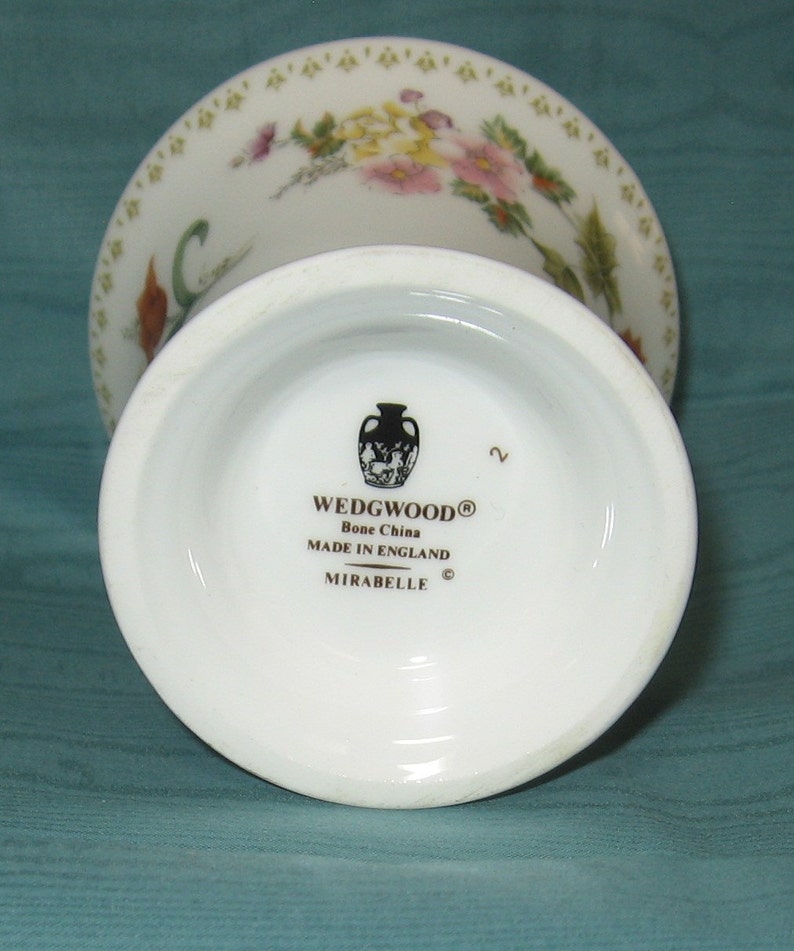 Wedgewood Bone China Made in England Posey Pot Pattern Etsy