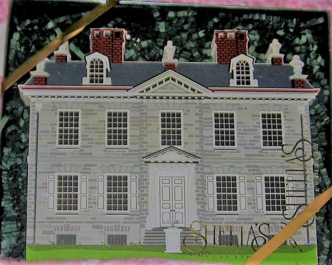 Sheila's Collectible Wood Houses Cliveden House Etsy