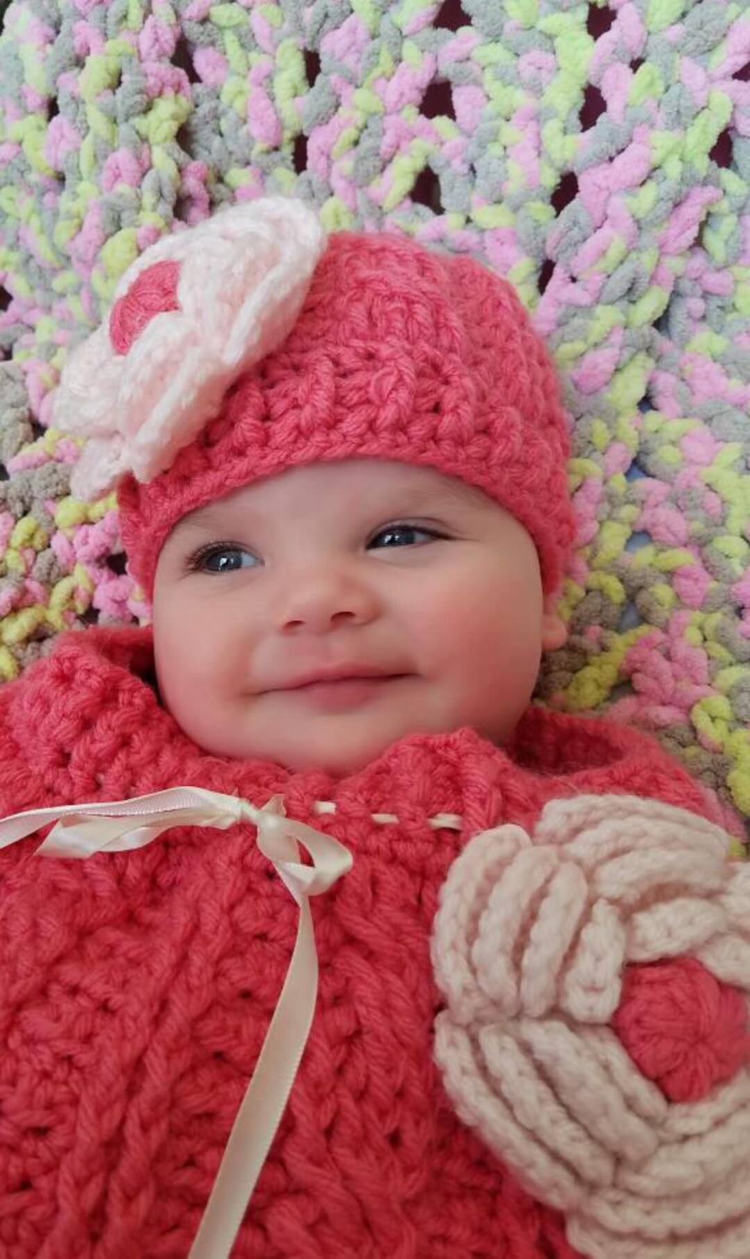 Made to Order Baby Cocoon and Hat Set Etsy