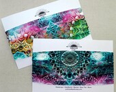 Kaleidoscope Yoga Headband, Fitness Headband, Running Headband
