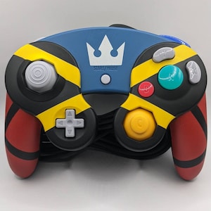 Super Smash Bros Ultimate Custom Painted Sora GameCube Controller Kingdom  Hearts